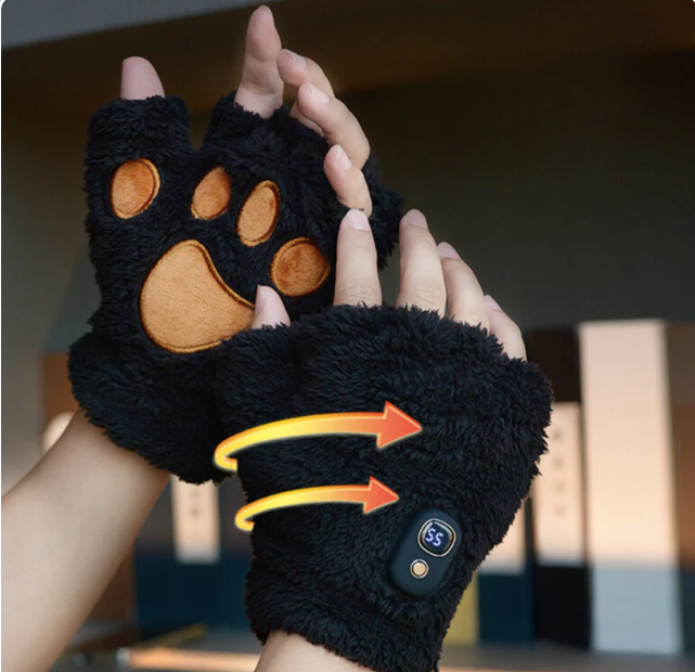 30 % DE RÉDUCTION sur les gants chauffants Cozy Paws en polaire à température réglable